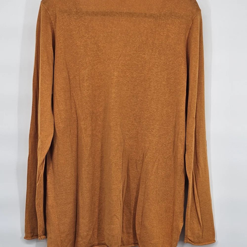 J. Crew Linen V-Neck Sweater XL